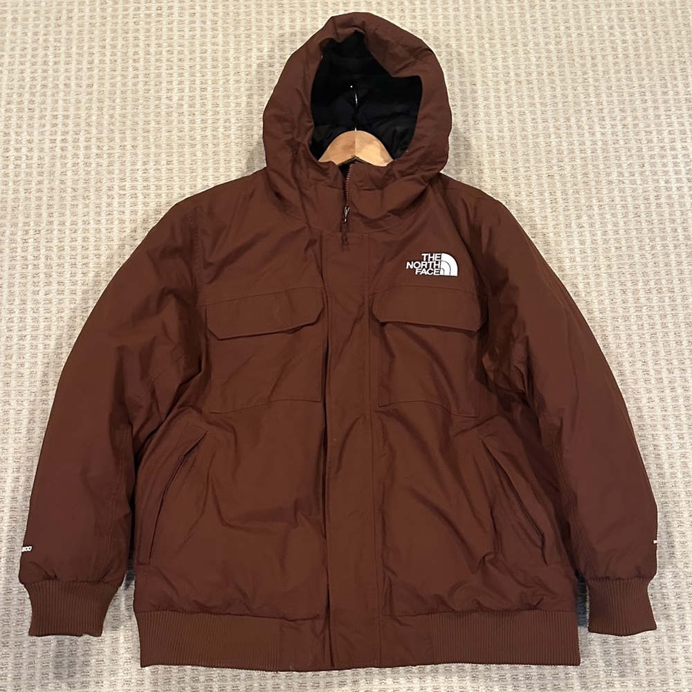 The North Face Men's Chocolate Brown Puffer Jacket